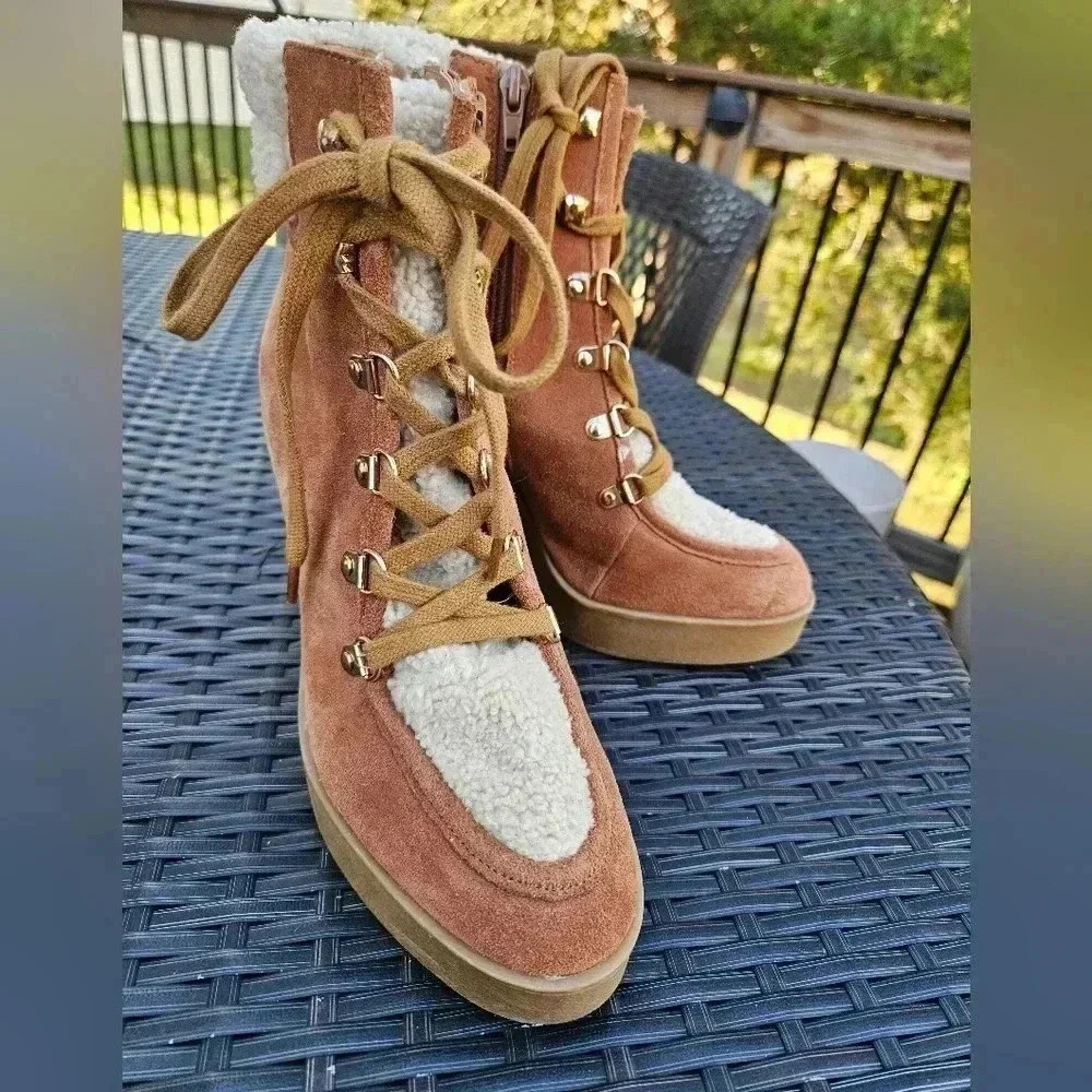 Jessica Simpson Maelyn Wedge Bootie Women (7.5M/38)